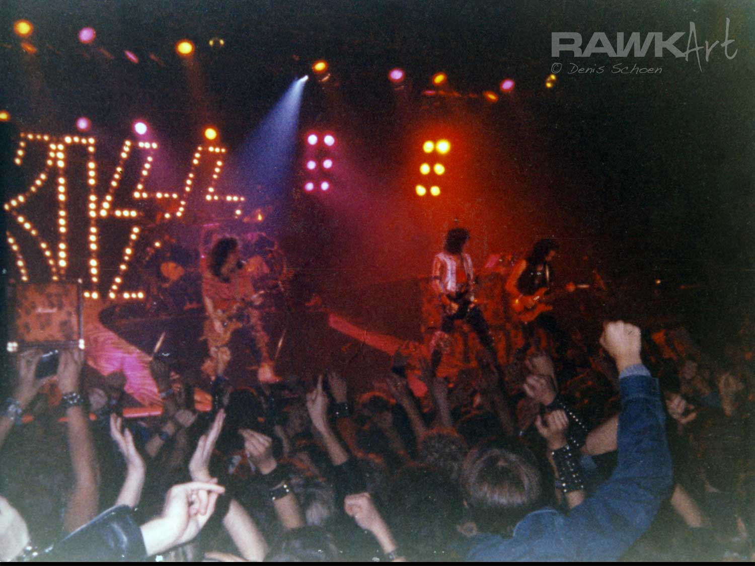KISS at IJsselhallen, Zwolle, Netherlands 1984, Animalize