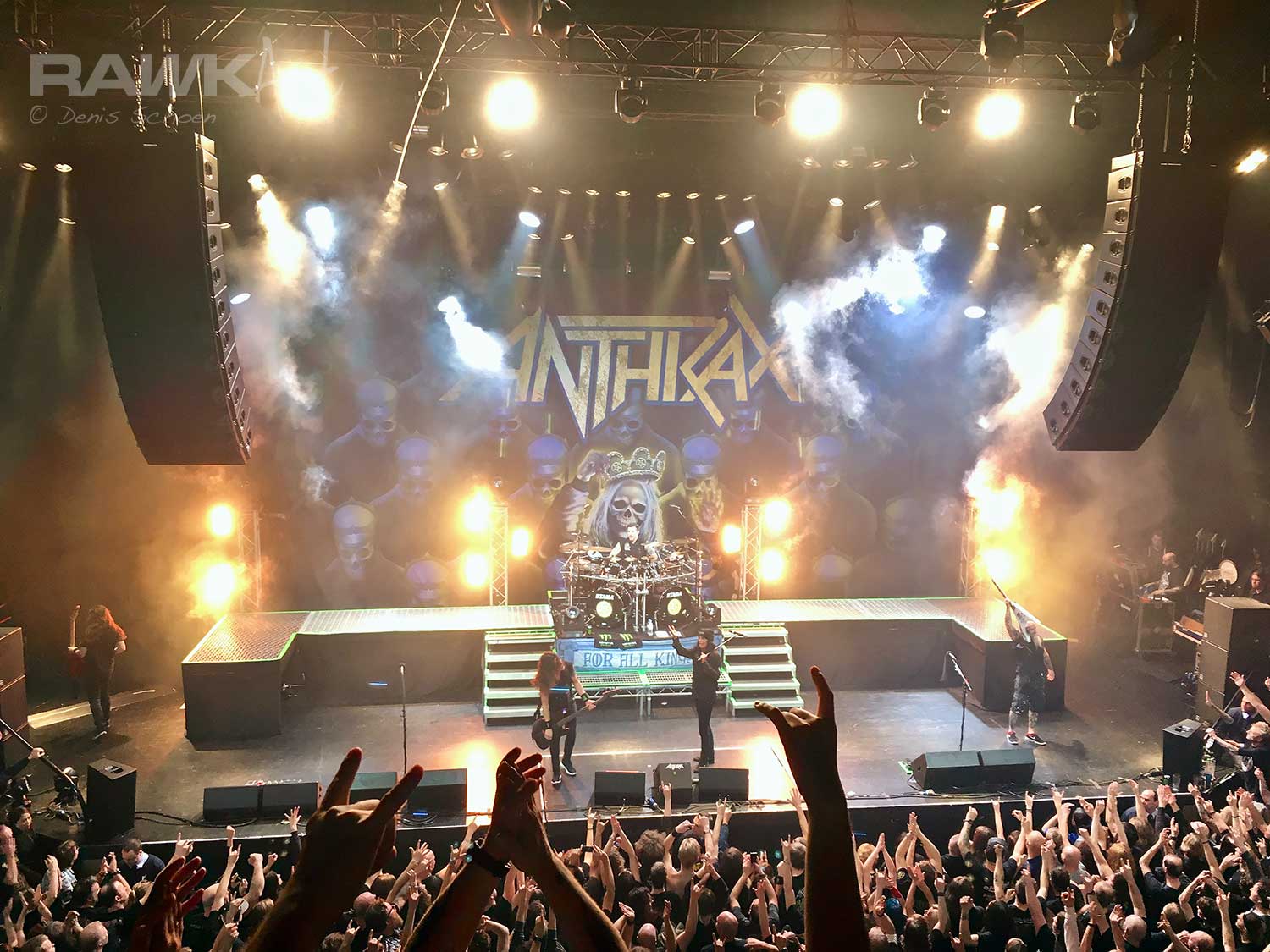 Anthrax at TivoliVredenburg Ronda, Utrecht, Netherlands 2017, Among the Kings