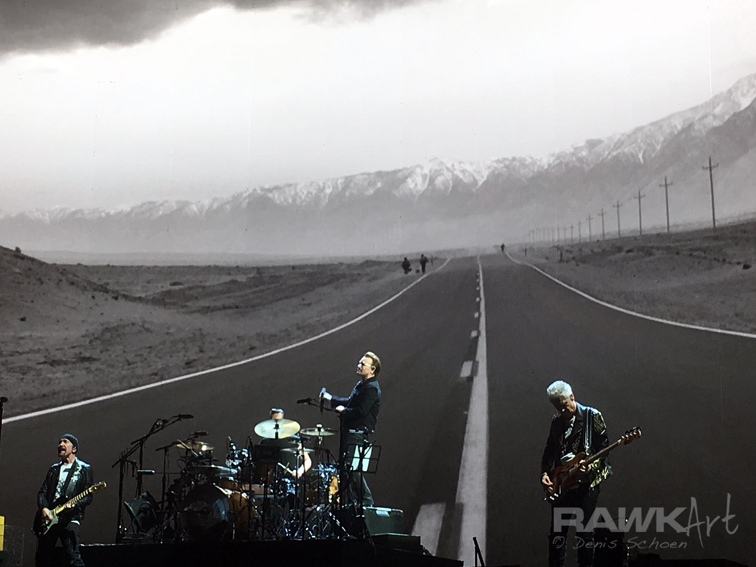 U2 at the ArenA, Amsterdam, Netherlands, The Joshua Tree Tour 2017