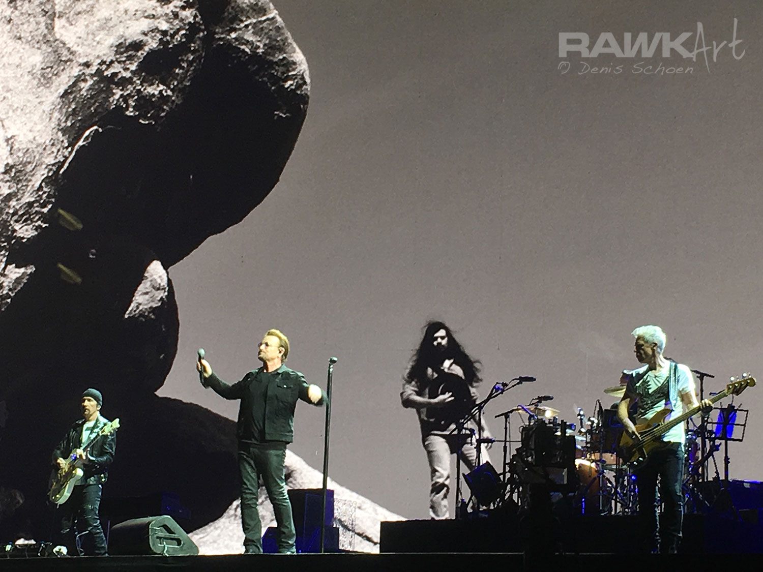 U2 at the ArenA, Amsterdam, Netherlands, The Joshua Tree Tour 2017