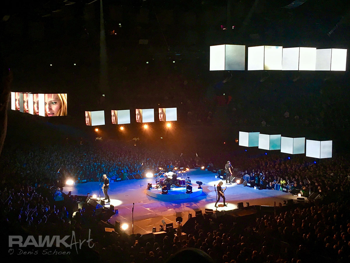 Metallica at Ziggo Dome, Amsterdam, Netherlands 2017, Worldwired Tour