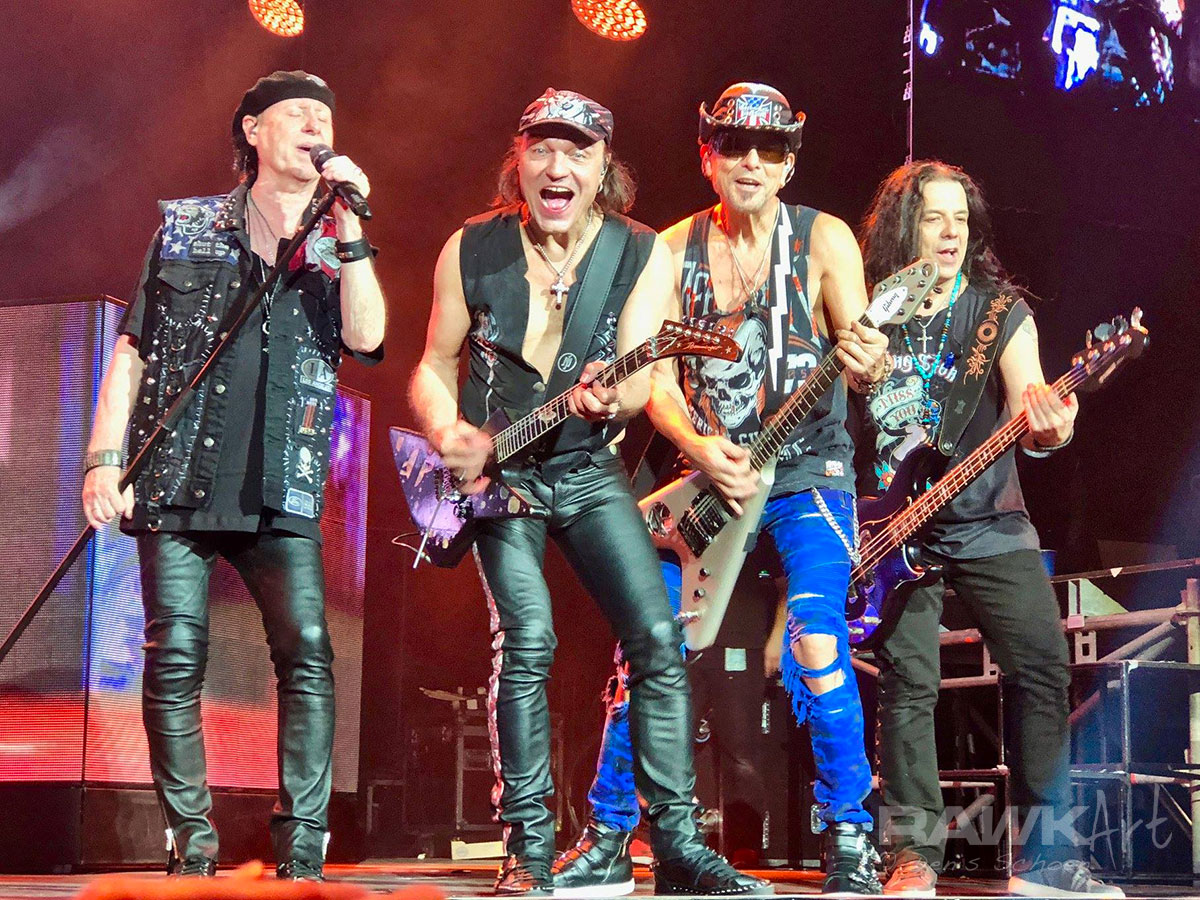 Scorpions - Ziggo Dome, Amsterdam, Netherlands 2018, 2017-2018 Crazy World Tour