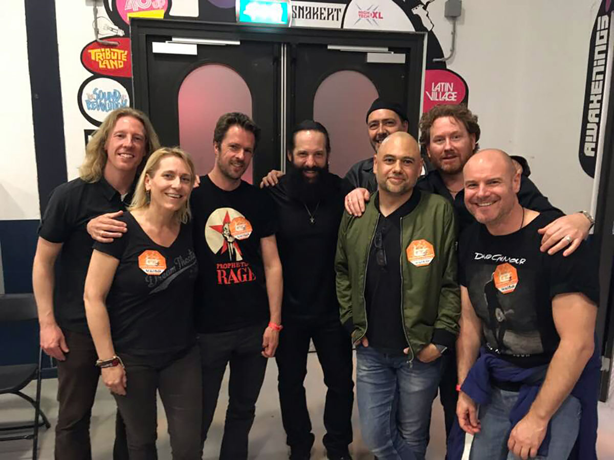 Me with the old DTIFC gang and John Petrucci