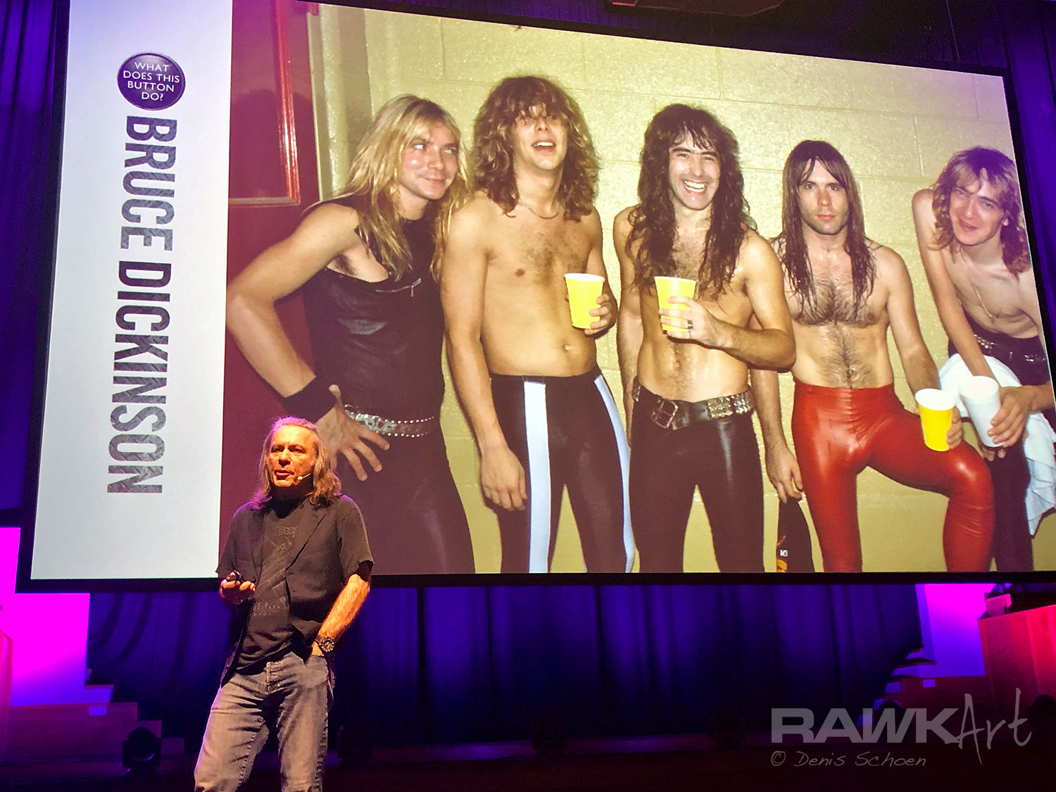 Bruce Dickinson at TivoliVredenburg Grote Zaal, Utrecht, Netherlands, Bruce's Book Tour 2019