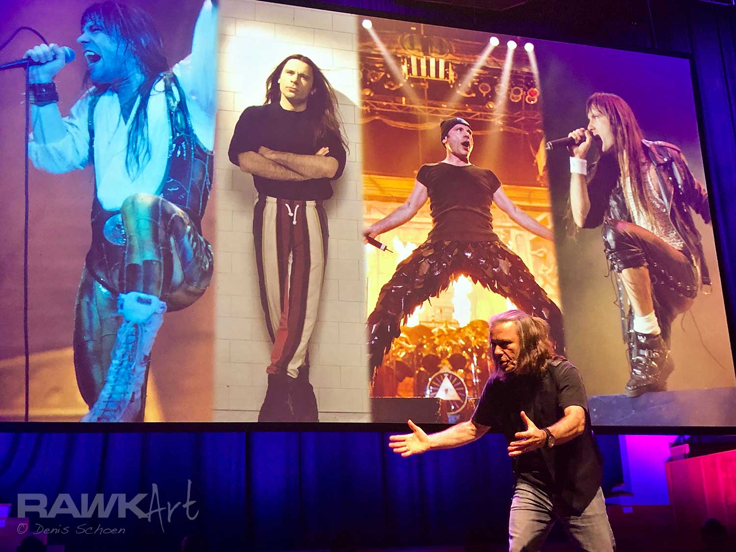 Bruce Dickinson at TivoliVredenburg Grote Zaal, Utrecht, Netherlands, Bruce's Book Tour 2019
