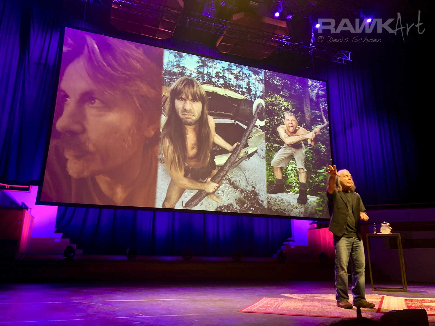 Bruce Dickinson at TivoliVredenburg Grote Zaal, Utrecht, Netherlands, Bruce's Book Tour 2019