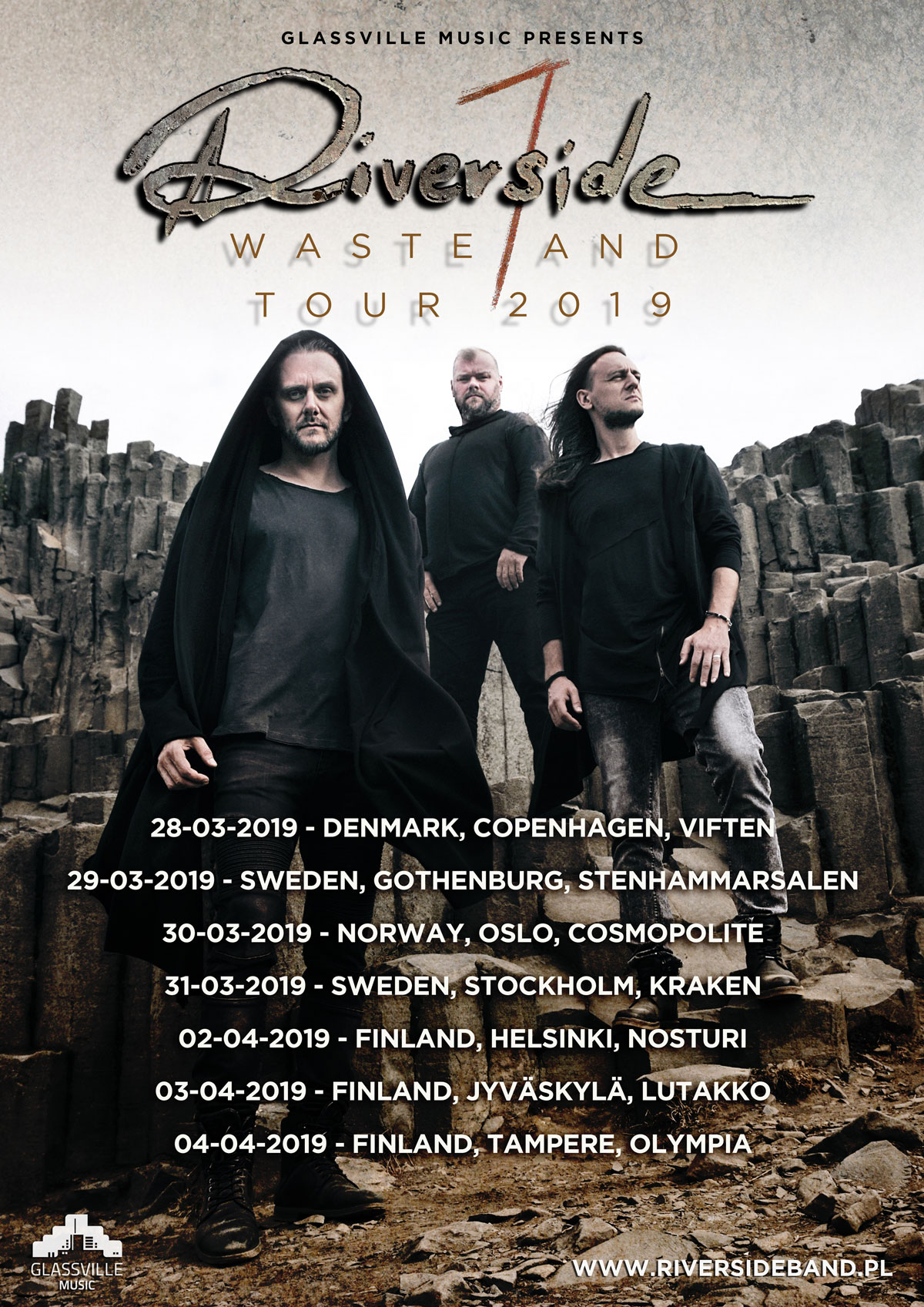 Riverside 2019 Tour Scandinavian leg