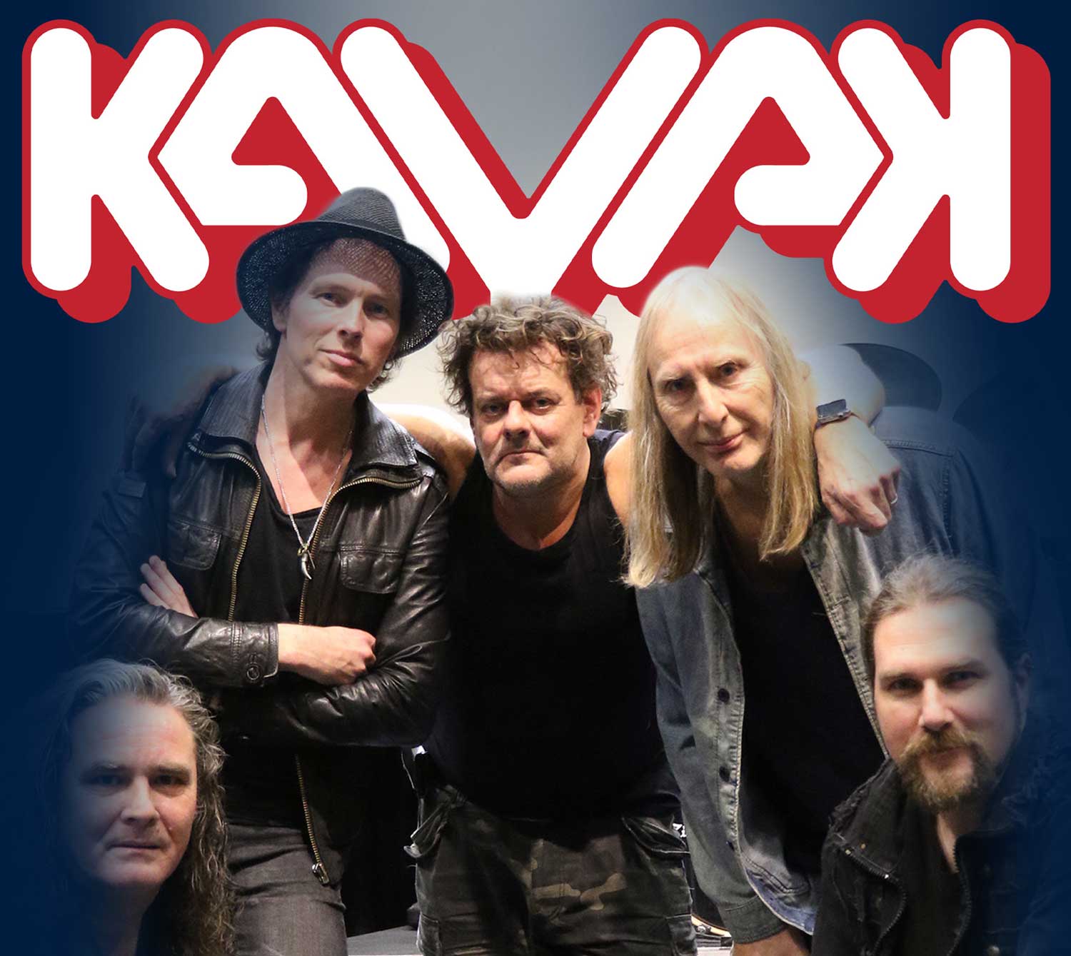 Kayak - Live 2019 - Promo Card