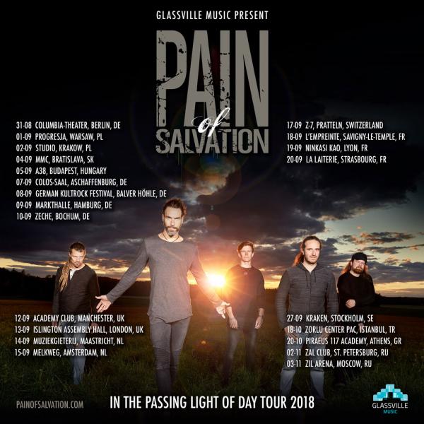 Pain of Salvation 2018 Tour promo